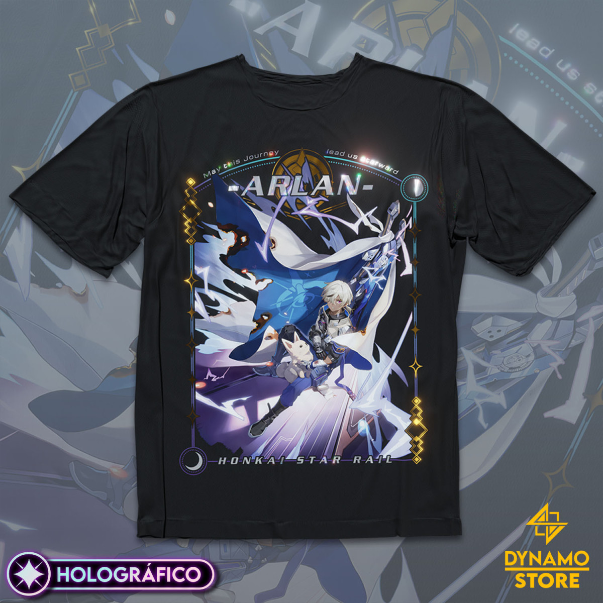 Arlan - Honkai Star Rail - Polera Holográfica - MYTHRIL PRINT