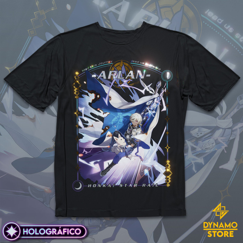 Arlan - Honkai Star Rail - Polera Holográfica - MYTHRIL PRINT