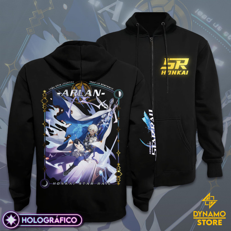 Arlan - Honkai Star Rail - Poleron Holográfica - MYTHRIL PRINT