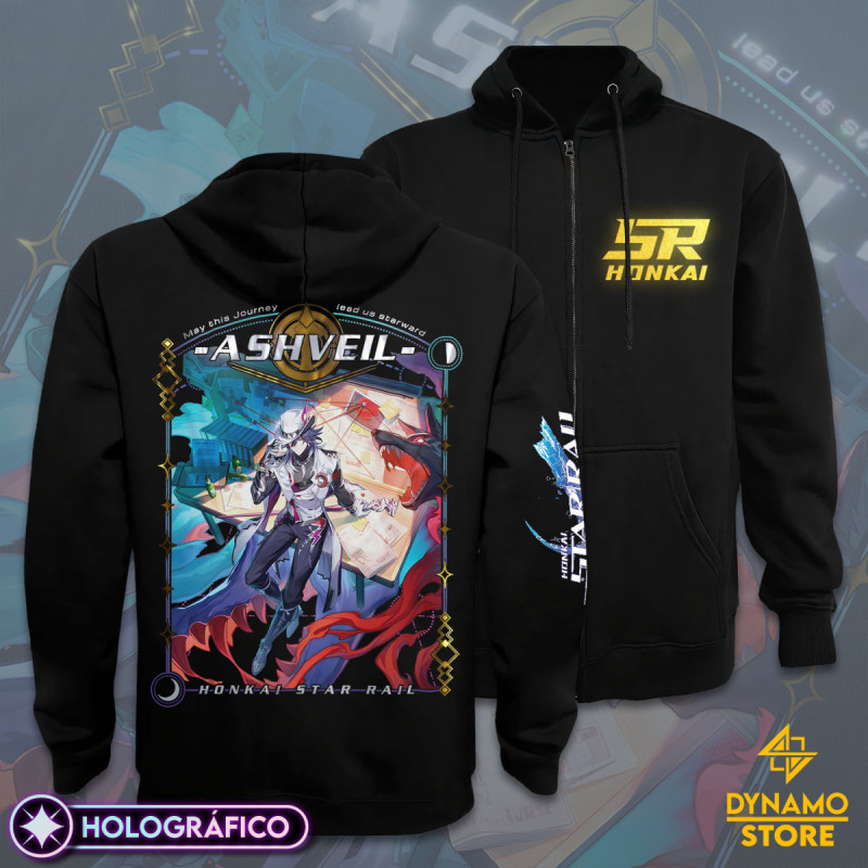 Ashveil - Honkai Star Rail - Poleron Holográfica - MYTHRIL PRINT