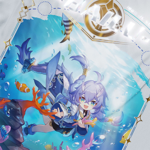 Bailu - Honkai Star Rail - Polera Holográfica - MYTHRIL PRINT