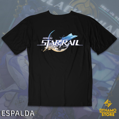 Black Swan - Honkai Star Rail - Polera Holográfica - MYTHRIL PRINT