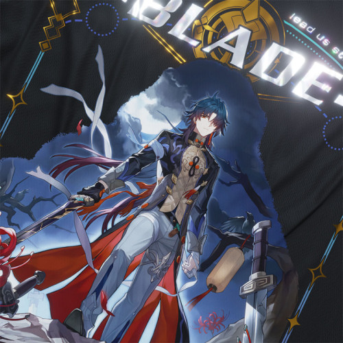 Blade - Honkai Star Rail - Polera Holográfica - MYTHRIL PRINT