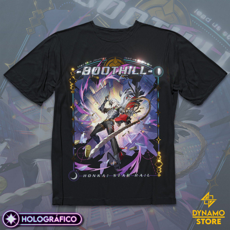Boothill - Honkai Star Rail - Polera Holográfica - MYTHRIL PRINT