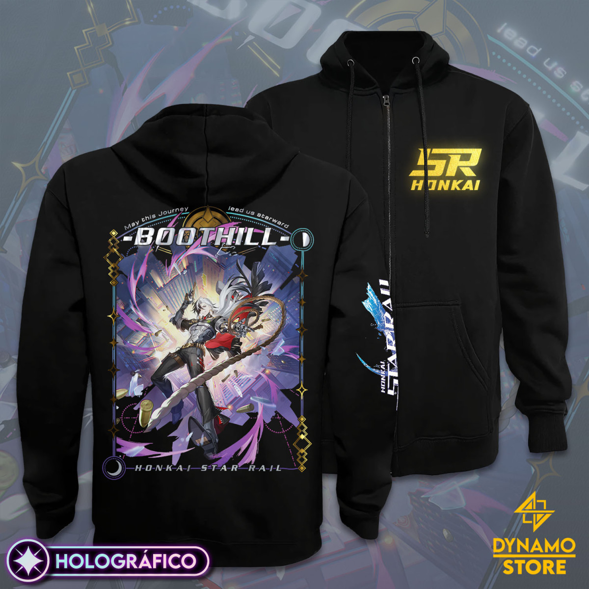 Boothill - Honkai Star Rail - Poleron Holográfica - MYTHRIL PRINT