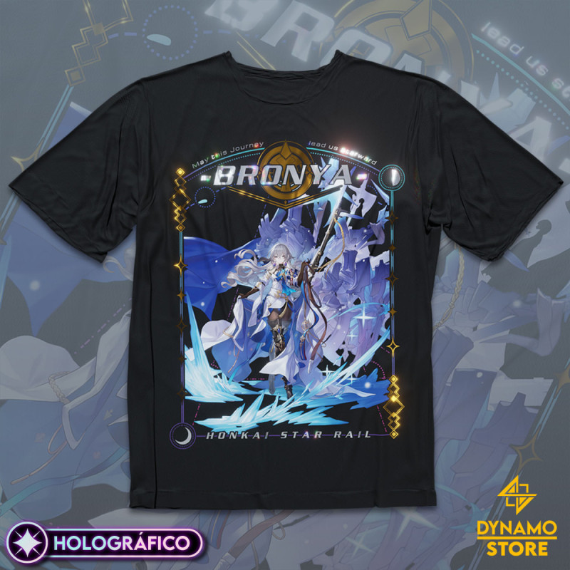 Bronya - Honkai Star Rail - Polera Holográfica - MYTHRIL PRINT