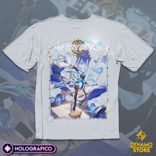 Cerydra - Honkai Star Rail - Polera Holográfica - MYTHRIL PRINT