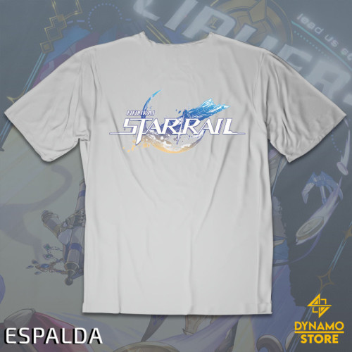 Cipher - Honkai Star Rail - Polera Holográfica - MYTHRIL PRINT
