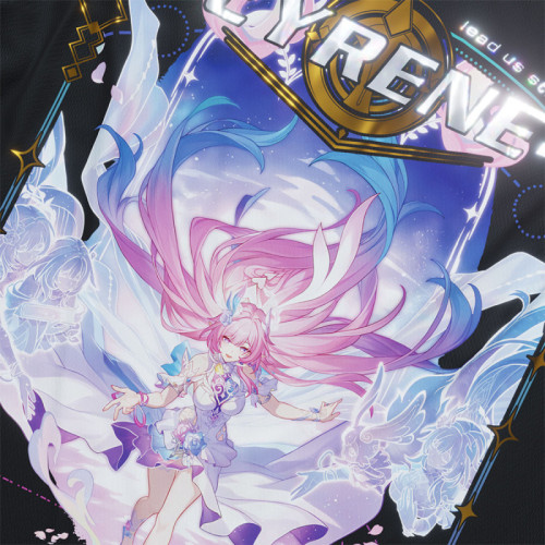 Cyrene - Honkai Star Rail - Polera Holográfica - MYTHRIL PRINT