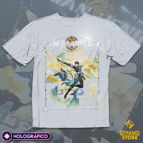 Dan Heng Permansor Terrae - Honkai Star Rail - Polera Holográfica - MYTHRIL PRINT