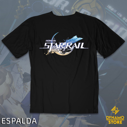 Dr Ratio - Honkai Star Rail - Polera Holográfica - MYTHRIL PRINT