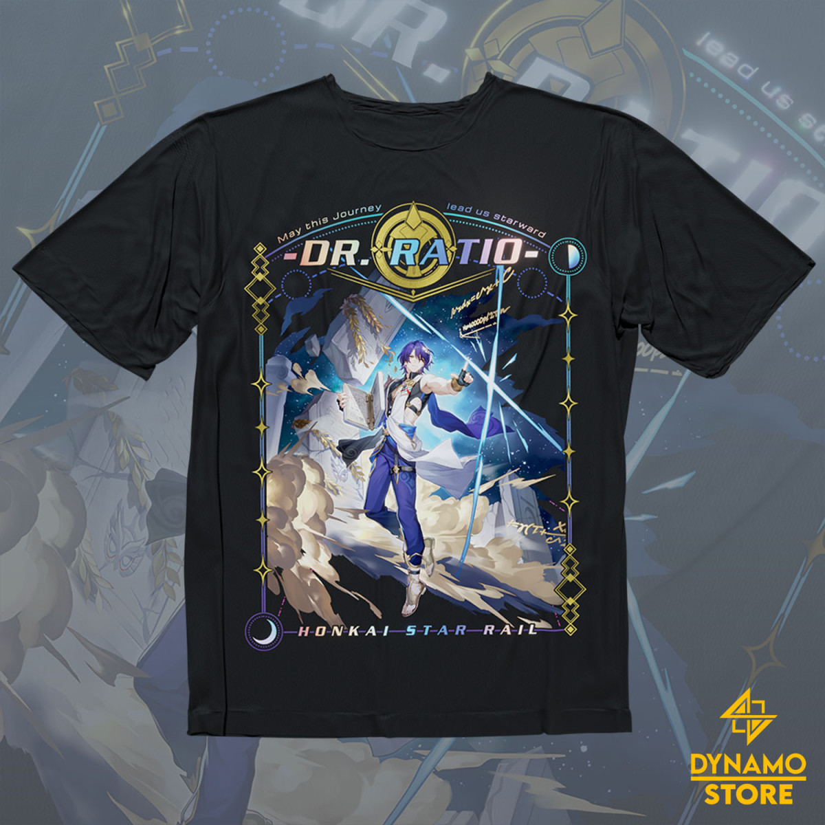 Dr Ratio - Honkai Star Rail - Polera - MYTHRIL PRINT