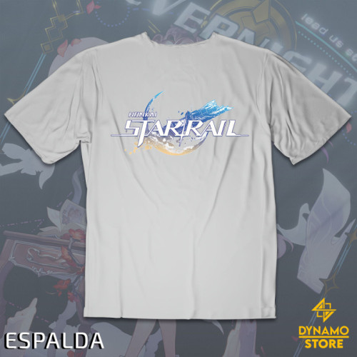 Evernight - Honkai Star Rail - Polera Holográfica - MYTHRIL PRINT