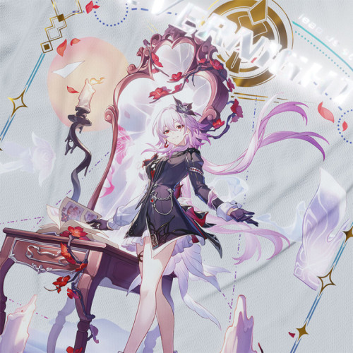 Evernight - Honkai Star Rail - Polera Holográfica - MYTHRIL PRINT