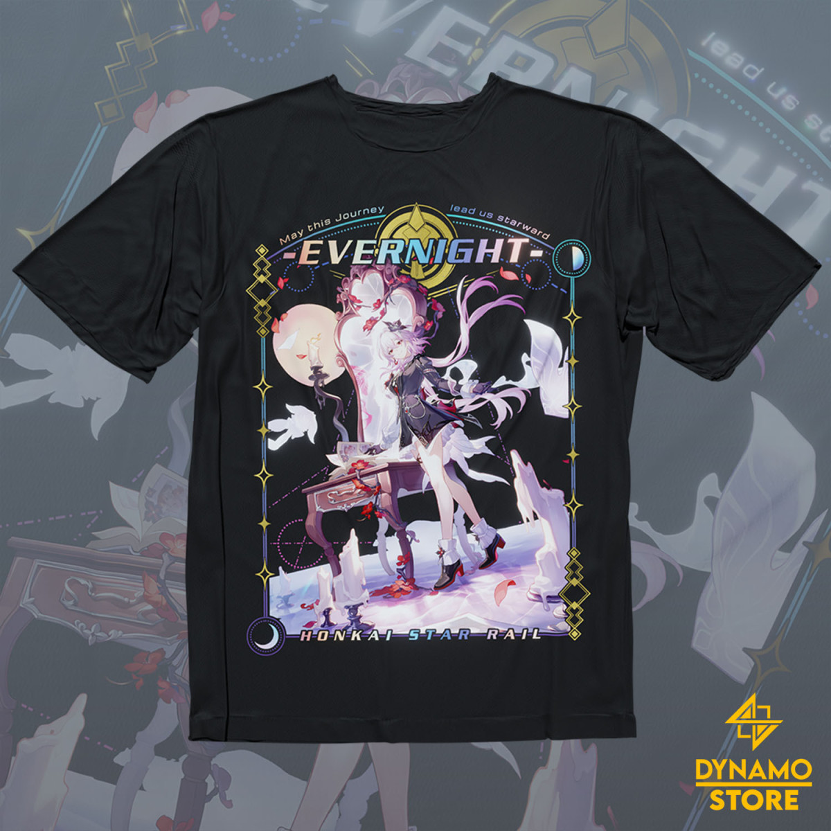 Evernight - Honkai Star Rail - Polera - MYTHRIL PRINT