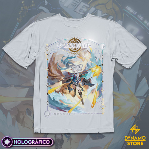 Feixiao - Honkai Star Rail - Polera Holográfica - MYTHRIL PRINT