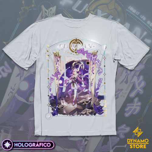 Fu Xuan - Honkai Star Rail - Polera Holográfica - MYTHRIL PRINT