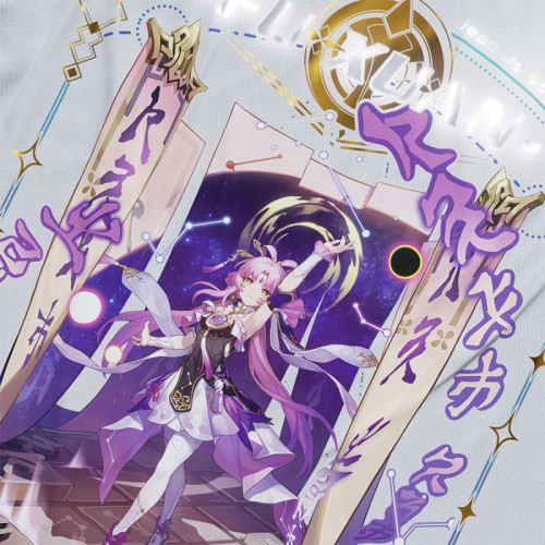 Fu Xuan - Honkai Star Rail - Polera Holográfica - MYTHRIL PRINT