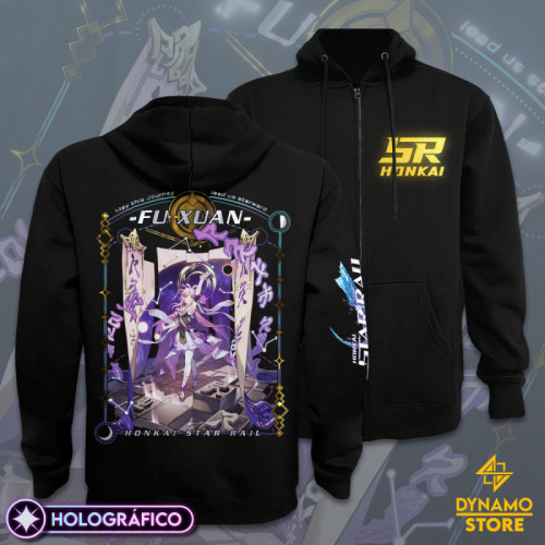 Fu Xuan - Honkai Star Rail - Poleron Holográfica - MYTHRIL PRINT