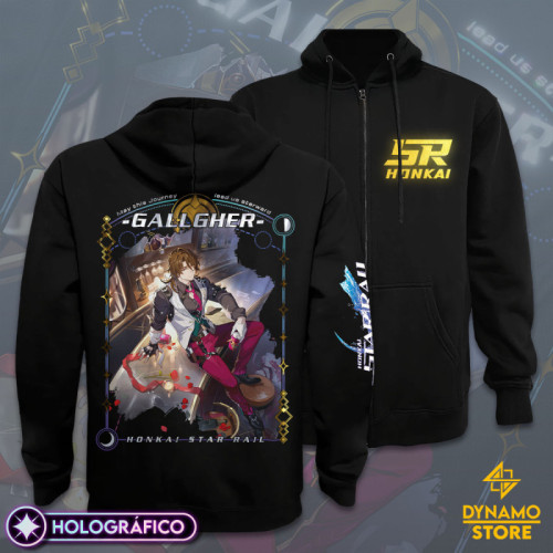 Gallagher - Honkai Star Rail - Poleron Holográfica - MYTHRIL PRINT