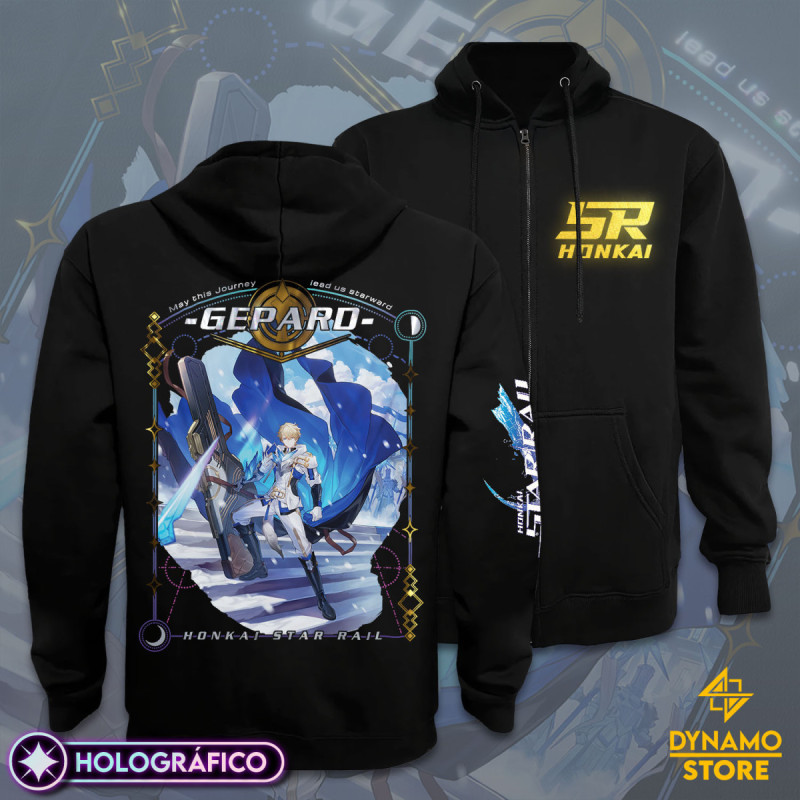 Gepard - Honkai Star Rail - Poleron Holográfica - MYTHRIL PRINT