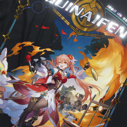 Guinaifen - Honkai Star Rail - Polera Holográfica - MYTHRIL PRINT