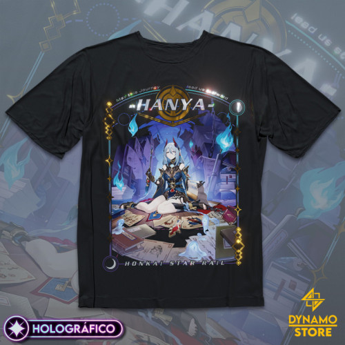 Hanya - Honkai Star Rail - Polera Holográfica - MYTHRIL PRINT