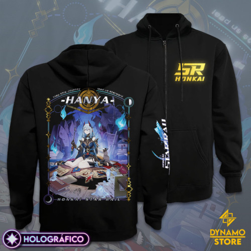 Hanya - Honkai Star Rail - Poleron Holográfica - MYTHRIL PRINT