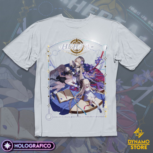 Herta - Honkai Star Rail - Polera Holográfica - MYTHRIL PRINT