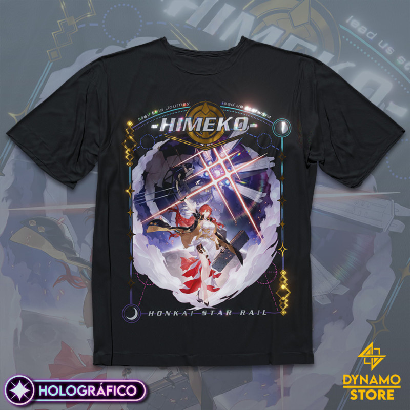Himeko - Honkai Star Rail - Polera Holográfica - MYTHRIL PRINT
