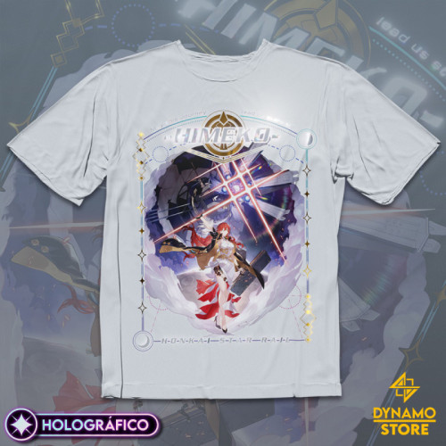Himeko - Honkai Star Rail - Polera Holográfica - MYTHRIL PRINT