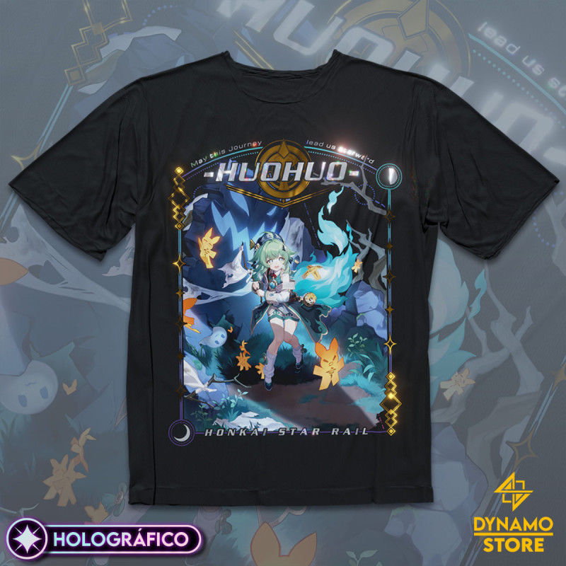 Huohuo - Honkai Star Rail - Polera Holográfica - MYTHRIL PRINT