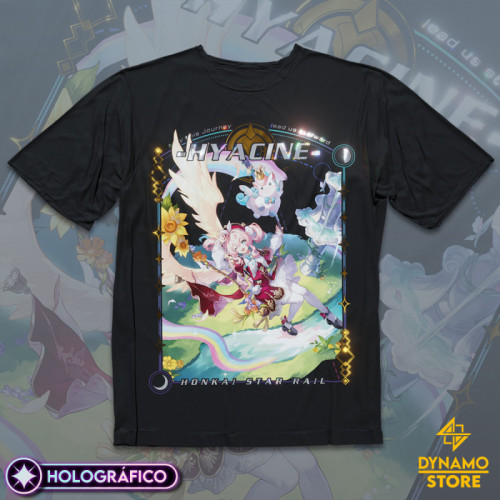 Hyacine - Honkai Star Rail - Polera Holográfica - MYTHRIL PRINT