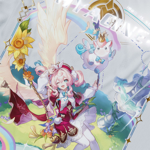 Hyacine - Honkai Star Rail - Polera Holográfica - MYTHRIL PRINT