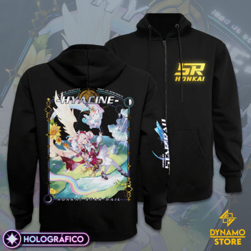 Hyacine - Honkai Star Rail - Poleron Holográfica - MYTHRIL PRINT