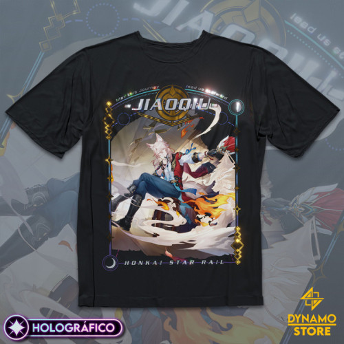 Jiaoqiu - Honkai Star Rail - Polera Holográfica - MYTHRIL PRINT