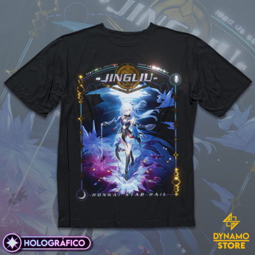 Jingliu - Honkai Star Rail - Polera Holográfica - MYTHRIL PRINT