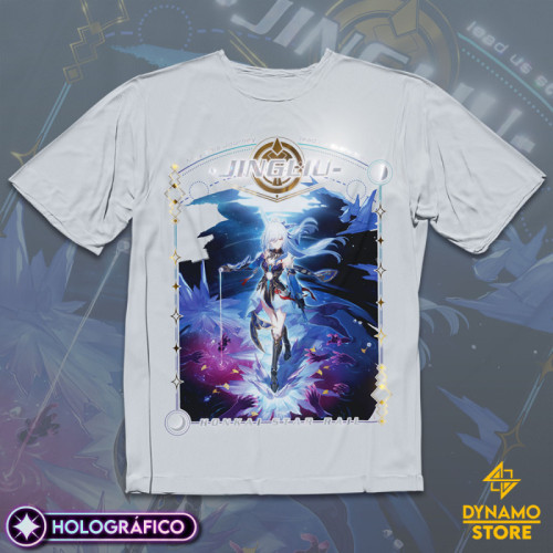 Jingliu - Honkai Star Rail - Polera Holográfica - MYTHRIL PRINT