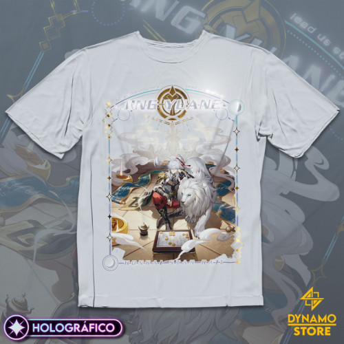 Jing Yuang - Honkai Star Rail - Polera Holográfica - MYTHRIL PRINT