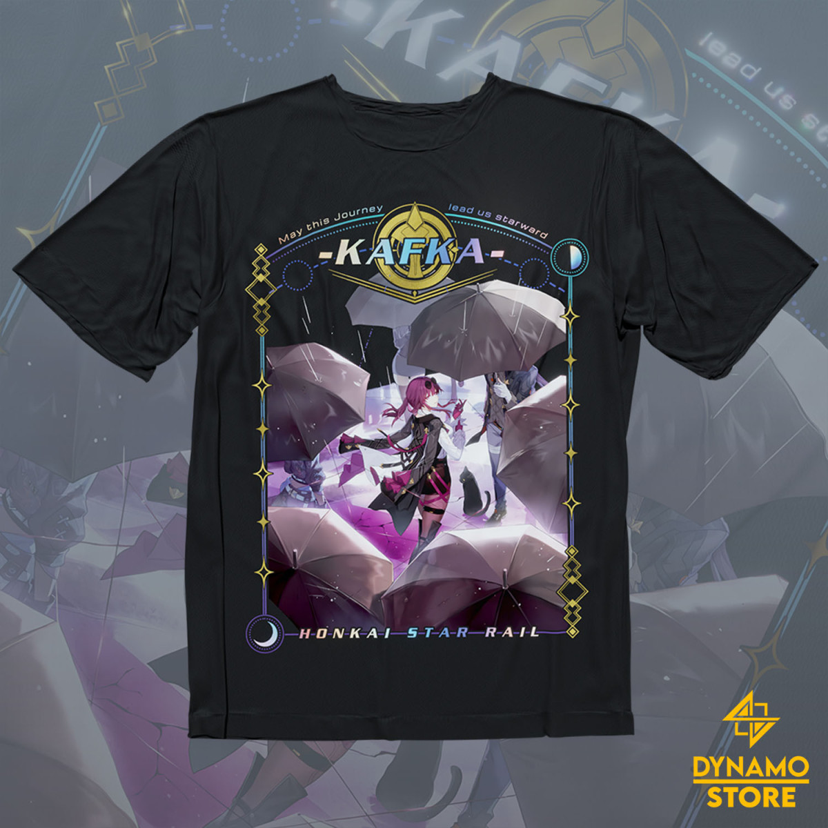 Kafka - Honkai Star Rail - Polera - MYTHRIL PRINT