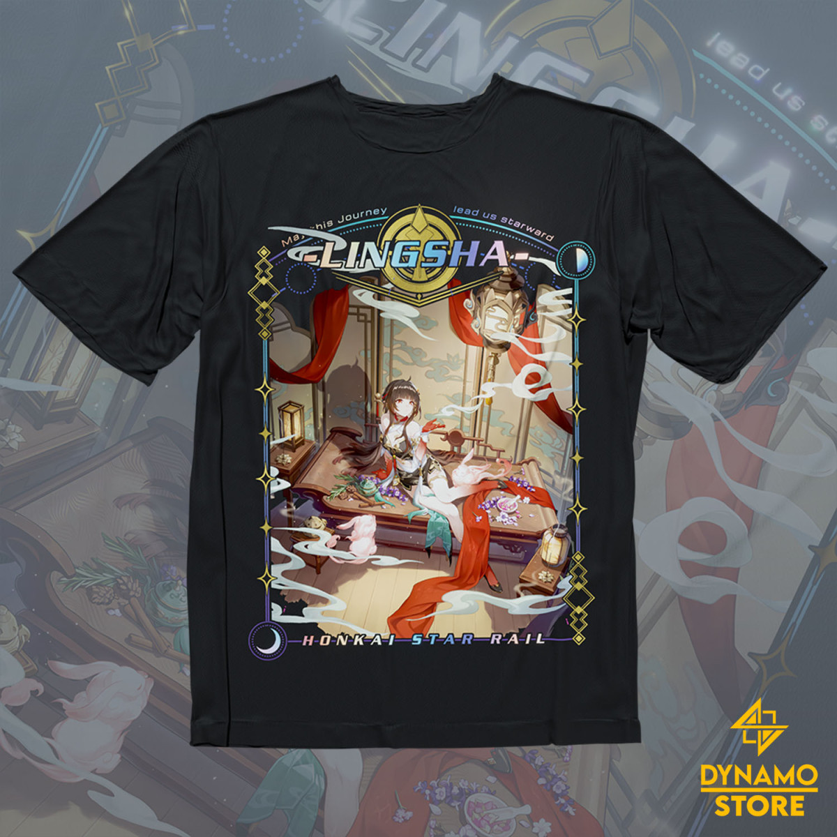 Lingsha - Honkai Star Rail - Polera - MYTHRIL PRINT