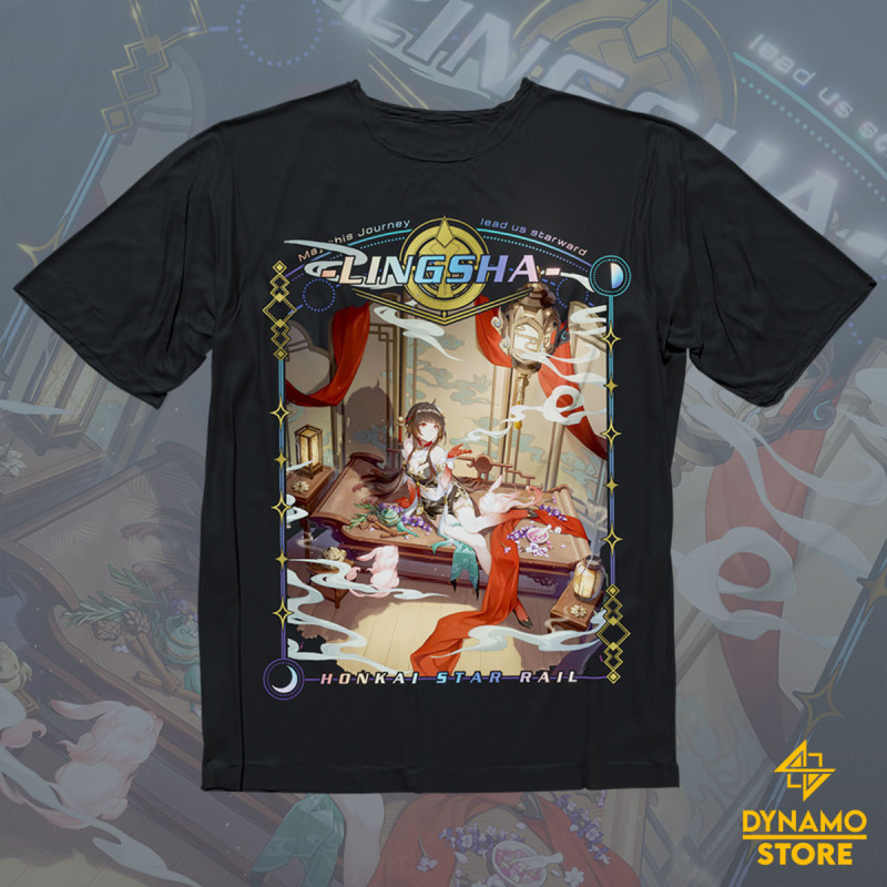 Lingsha - Honkai Star Rail - Polera - MYTHRIL PRINT