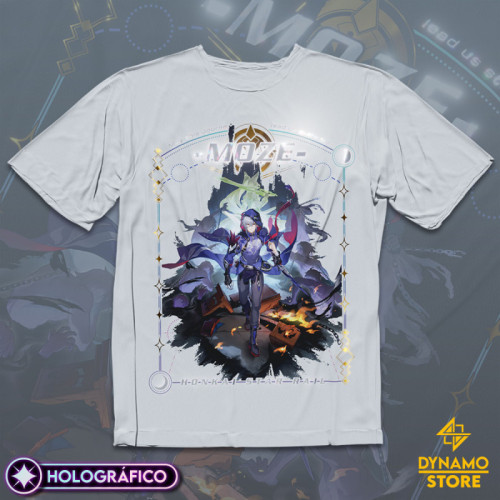 Moze - Honkai Star Rail - Polera Holográfica - MYTHRIL PRINT