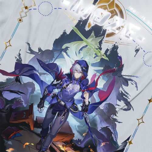 Moze - Honkai Star Rail - Polera Holográfica - MYTHRIL PRINT