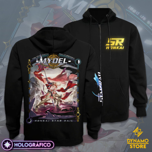 Mydel - Honkai Star Rail - Poleron Holográfica - MYTHRIL PRINT