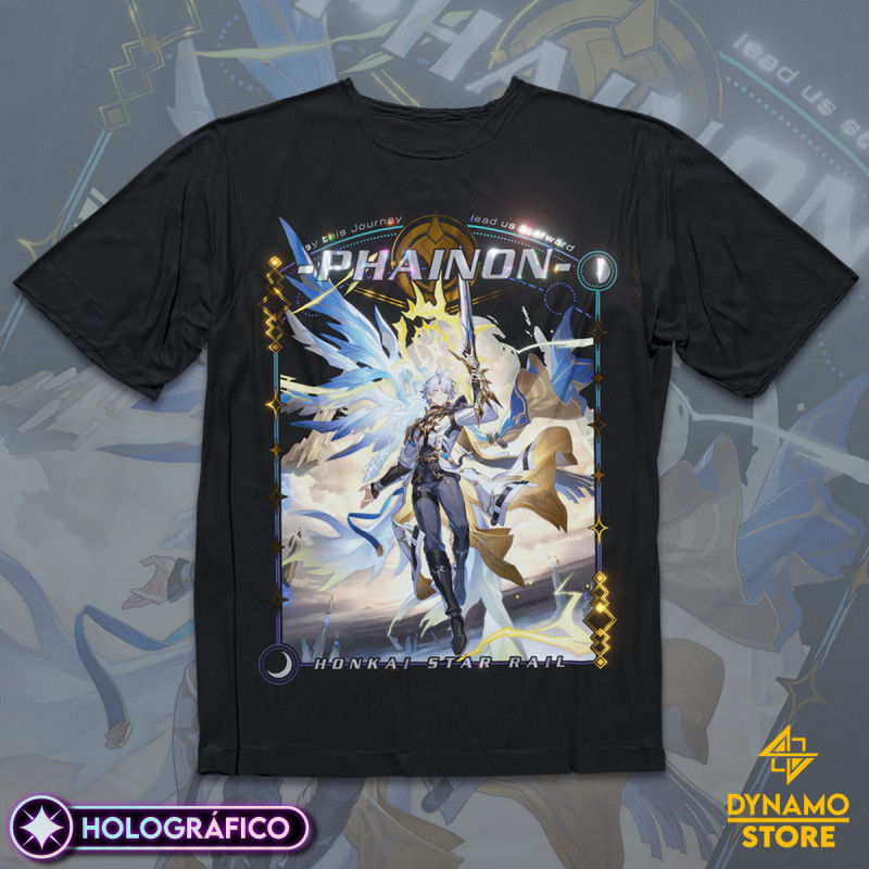 Phainon - Honkai Star Rail - Polera Holográfica - MYTHRIL PRINT