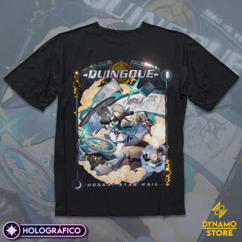 Qingque - Honkai Star Rail - Polera Holográfica - MYTHRIL PRINT