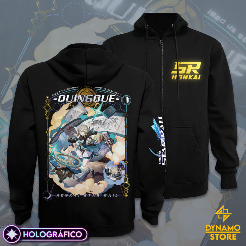 Qingque - Honkai Star Rail - Poleron Holográfica - MYTHRIL PRINT