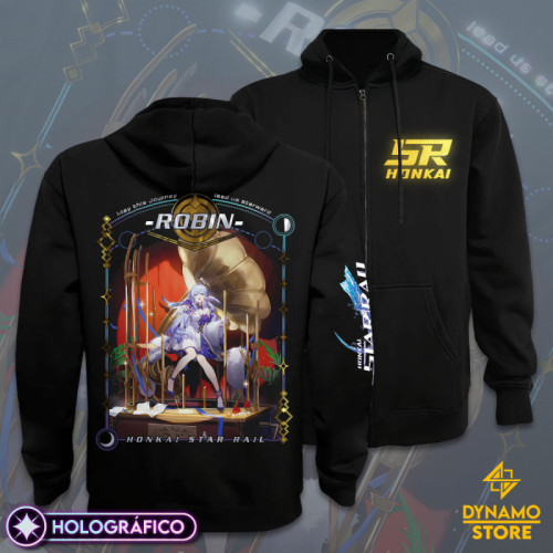 Robin - Honkai Star Rail - Poleron Holográfica - MYTHRIL PRINT