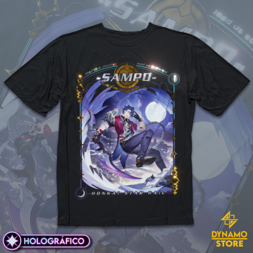 Sampo - Honkai Star Rail - Polera Holográfica - MYTHRIL PRINT